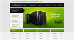 Desktop Screenshot of netradiofm.com